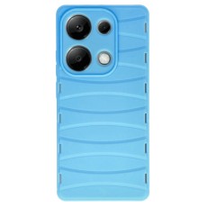 Xiaomi Redmi Note 13 Pro 4G Kılıf Bibercas Silikon Kapak - Mavi