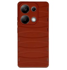 Xiaomi Redmi Note 13 Pro 4G Kılıf Bibercas Silikon Kapak - Kırmızı