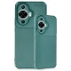 Huawei Nova 12S Kılıf Auto Focus Karbon Kapak - Koyu Yeşil