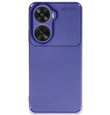 Huawei Nova 12 SE Kılıf Auto Focus Karbon Kapak - Lacivert