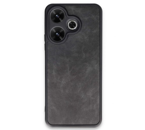 Xiaomi Redmi 13 4G Kılıf Aras Deri Kapak - Siyah Xiaomi Redmi 13 4G Kılıf Aras Deri Kapak - Siyah