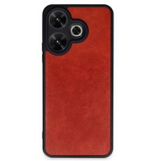 Xiaomi Redmi 13 4G Kılıf Aras Deri Kapak - Kırmızı