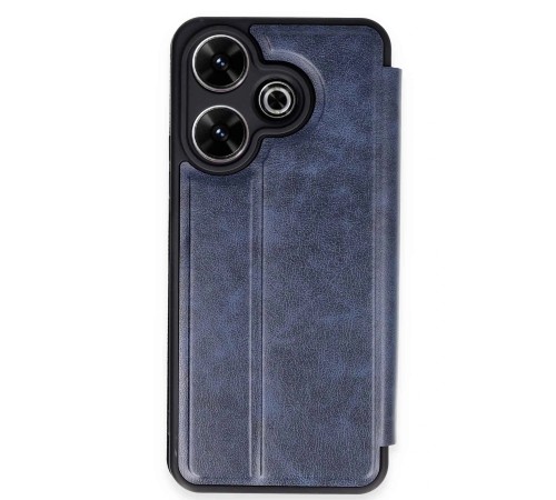 Xiaomi Redmi 13 4G Kılıf Flip Cover - Lacivert