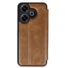 Xiaomi Redmi 13 4G Kılıf Flip Cover - Taba