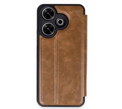 Xiaomi Redmi 13 4G Kılıf Flip Cover - Taba
