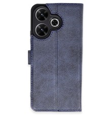 Xiaomi Redmi 13 4G Kılıf Trend S Plus Kapaklı Kılıf - Lacivert