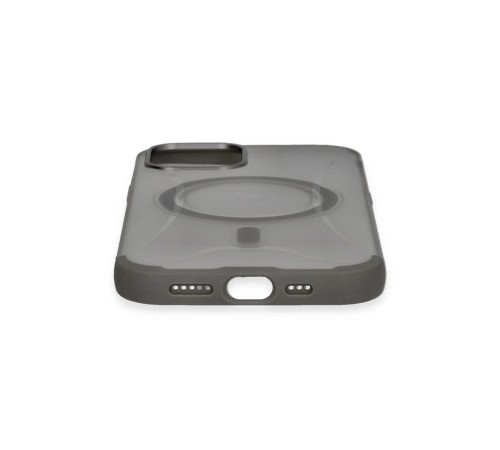 iPhone 12 Hilton Magsafe Kapak - Titan Gri iPhone 12 Hilton Magsafe Kapak - Titan Gri