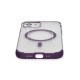 iPhone 12 Hilton Magsafe Kapak - Derin Mor