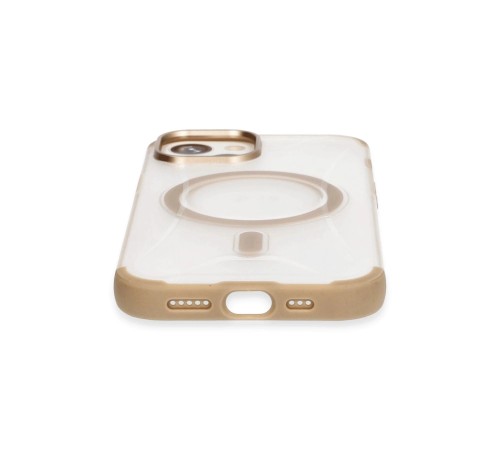 iPhone 14 Hilton Magsafe Kapak - Gold iPhone 14 Hilton Magsafe Kapak - Gold