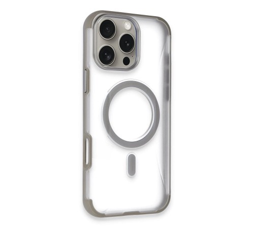 iPhone 14 Pro Max Hilton Magsafe Kapak - Titan Gri iPhone 14 Pro Max Hilton Magsafe Kapak - Titan Gri
