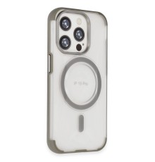 iPhone 15 Pro Hilton Magsafe Kapak - Titan Gri