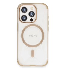 iPhone 15 Pro Hilton Magsafe Kapak - Gold