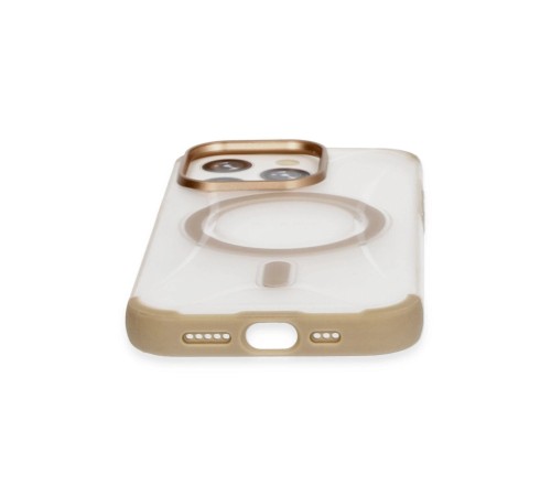 iPhone 15 Pro Max Hilton Magsafe Kapak - Gold iPhone 15 Pro Max Hilton Magsafe Kapak - Gold