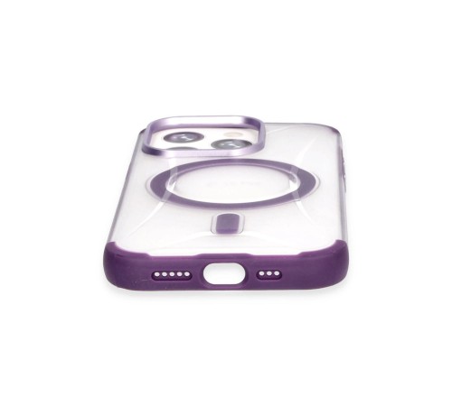 iPhone 15 Pro Max Hilton Magsafe Kapak - Derin Mor iPhone 15 Pro Max Hilton Magsafe Kapak - Derin Mor