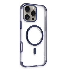 iPhone 16 Pro Hilton Magsafe Kapak - Lacivert