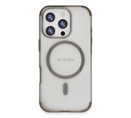 iPhone 16 Pro Max Hilton Magsafe Kapak - Titan Gri iPhone 16 Pro Max Hilton Magsafe Kapak - Titan Gri