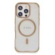 iPhone 16 Pro Max Hilton Magsafe Kapak - Gold