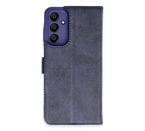 Samsung Galaxy M15 Kılıf Trend S Plus Kapaklı Kılıf - Lacivert