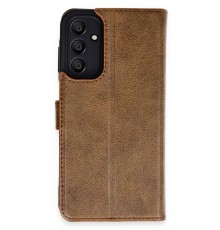Samsung Galaxy M15 Kılıf Trend S Plus Kapaklı Kılıf - Taba