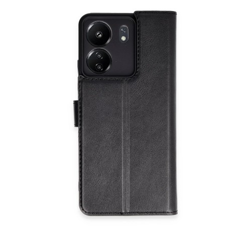Xiaomi Redmi 13C Kılıf Trend S Plus Kapaklı Kılıf - Siyah