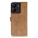 Xiaomi Redmi 13C Kılıf Trend S Plus Kapaklı Kılıf - Taba