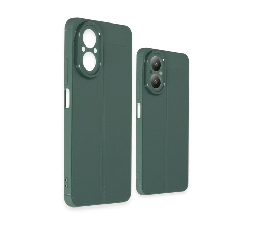 Realme 12 Lite Kılıf Auto Focus Kapak - Koyu Yeşil Realme 12 Lite Kılıf Auto Focus Kapak - Koyu Yeşil
