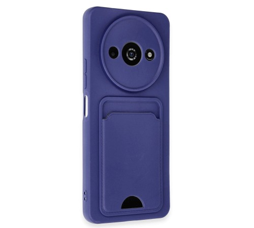 Xiaomi Redmi A3 4G Kılıf Kelvin Kartvizitli Silikon - Lacivert Xiaomi Redmi A3 4G Kılıf Kelvin Kartvizitli Silikon - Lacivert