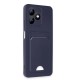 Realme Note 50 4G Kılıf Kelvin Kartvizitli Silikon - Lacivert