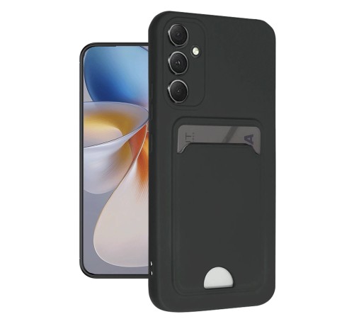 Samsung Galaxy S24 FE Kılıf Kelvin Kartvizitli Silikon - Siyah Samsung Galaxy S24 FE Kılıf Kelvin Kartvizitli Silikon - Siyah