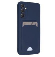 Samsung Galaxy S24 FE Kılıf Kelvin Kartvizitli Silikon - Lacivert