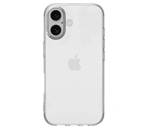 iPhone 16 Kılıf Lüx Şeffaf Silikon iPhone 16 Kılıf Lüx Şeffaf Silikon