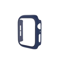 Apple Watch 40mm Camlı Kasa Ekran Koruyucu - Mavi