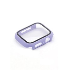 Apple Watch 38mm Camlı Kasa Ekran Koruyucu - Lila