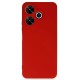 Xiaomi Redmi 13 4G Kılıf First Silikon - Kırmızı