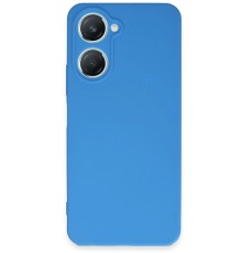 Vivo Y18 Kılıf First Silikon - Mavi