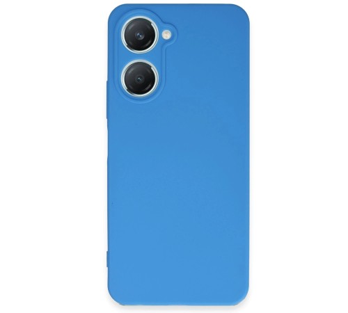 Vivo Y18 Kılıf First Silikon - Mavi Vivo Y18 Kılıf First Silikon - Mavi