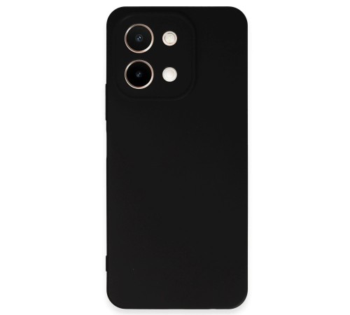 Vivo Y28 Kılıf First Silikon - Siyah Vivo Y28 Kılıf First Silikon - Siyah
