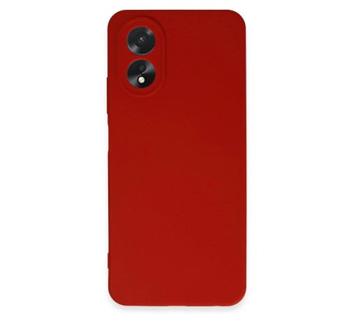 Oppo A38 Kılıf First Silikon - Kırmızı Oppo A38 Kılıf First Silikon - Kırmızı