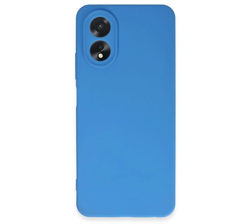 Oppo A38 Kılıf First Silikon - Mavi Oppo A38 Kılıf First Silikon - Mavi