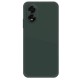 Oppo A38 Kılıf First Silikon - Koyu Yeşil