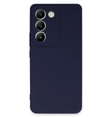 Vivo V30 Lite 4G Kılıf First Silikon - Lacivert