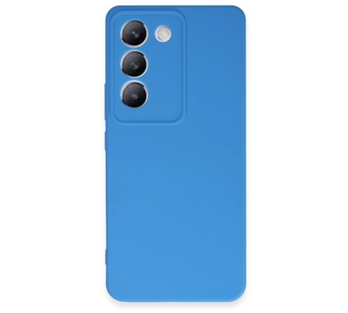 Vivo V30 Lite 4G Kılıf First Silikon - Mavi Vivo V30 Lite 4G Kılıf First Silikon - Mavi