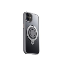 iPhone 12 Avatar 360 Dönen Magsafe Kapak - Titan Gri