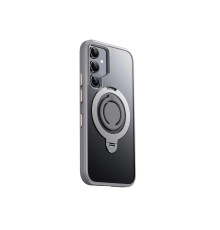 Samsung Galaxy S24 Avatar 360 Dönen Magsafe Kapak - Titan Gri