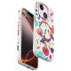 iPhone 14 Flower Series Magsafe Kapak - Beyaz