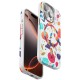 iPhone 14 Pro Flower Series Magsafe Kapak - Beyaz