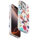 iPhone 16 Pro Max Flower Series Magsafe Kapak - Beyaz