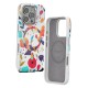 iPhone 16 Pro Max Flower Series Magsafe Kapak - Beyaz