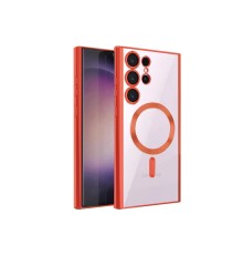 Samsung Galaxy S24 Ultra Kılıf Kross Magneticsafe Kapak - Kırmızı