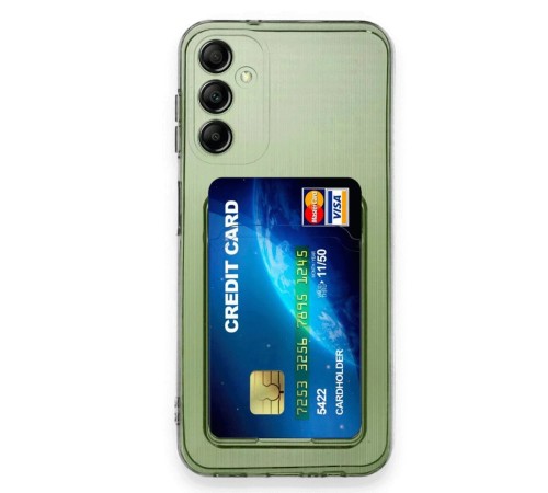 Samsung Galaxy A16 5G Kılıf Kart Şeffaf Silikon - Şeffaf Samsung Galaxy A16 5G Kılıf Kart Şeffaf Silikon - Şeffaf